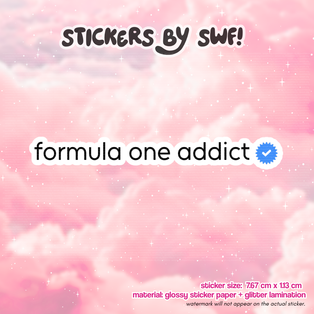 formula one addict ⭑.ᐟ