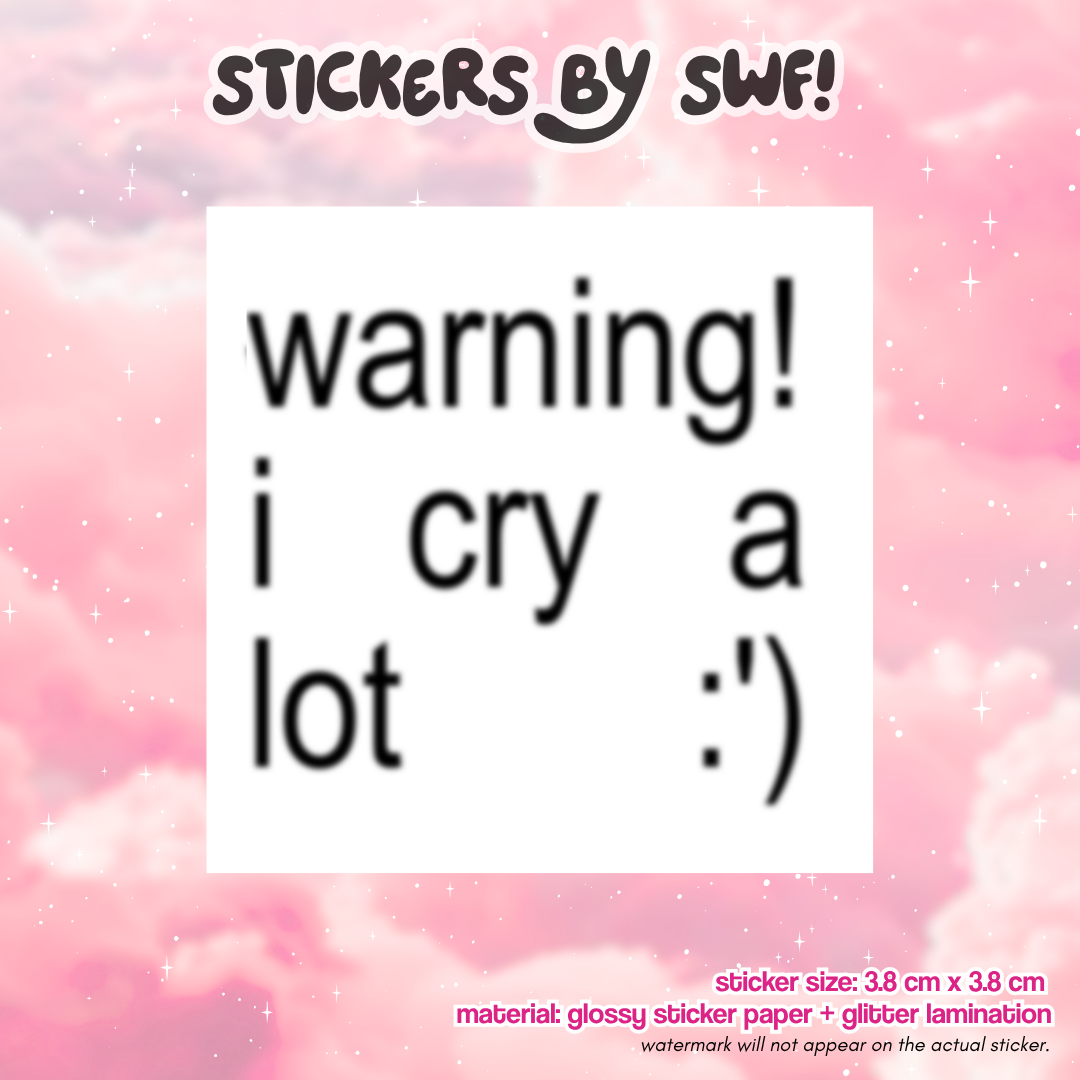 i cry a lot.. ⭑.ᐟ