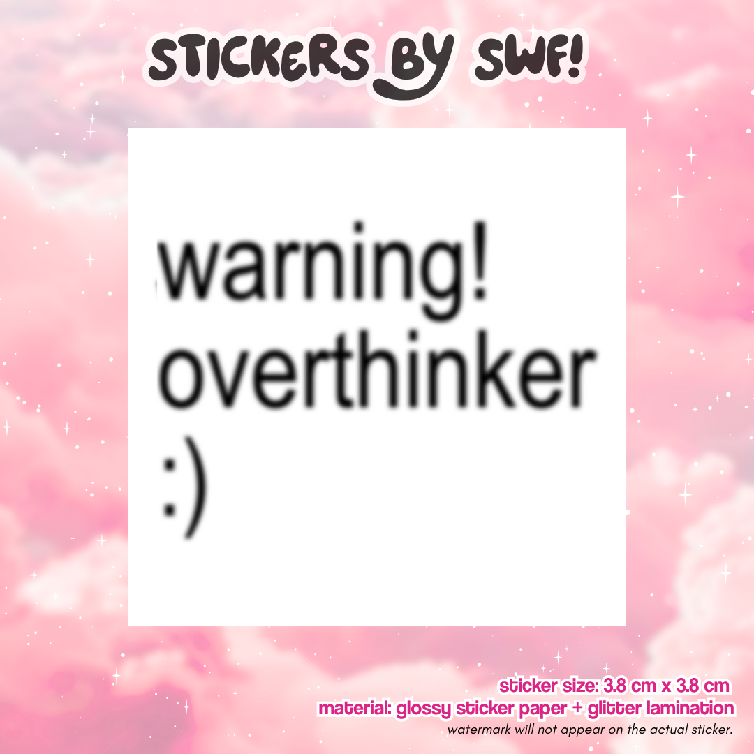 overthinker.. ⭑.ᐟ