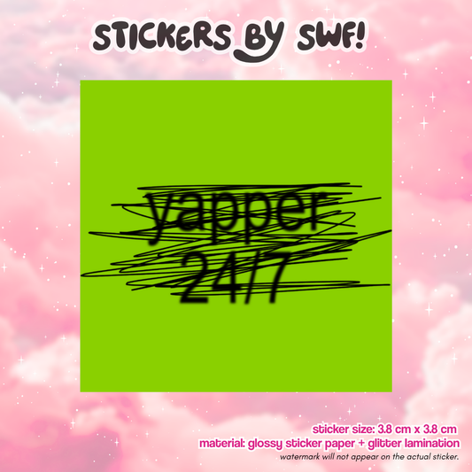 yapper 24/7 ⭑.ᐟ