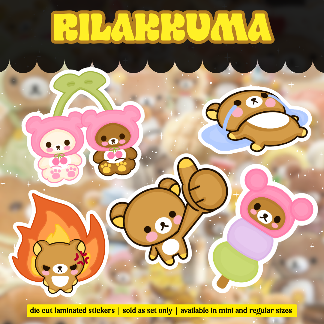 [sticker pack] rilakkuma