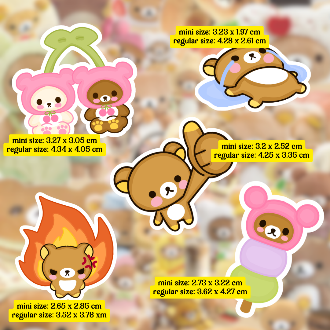 [sticker pack] rilakkuma