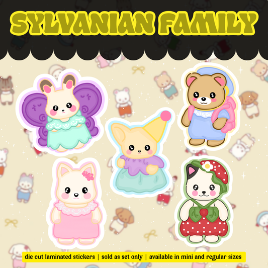 [sticker pack] sylvanian family
