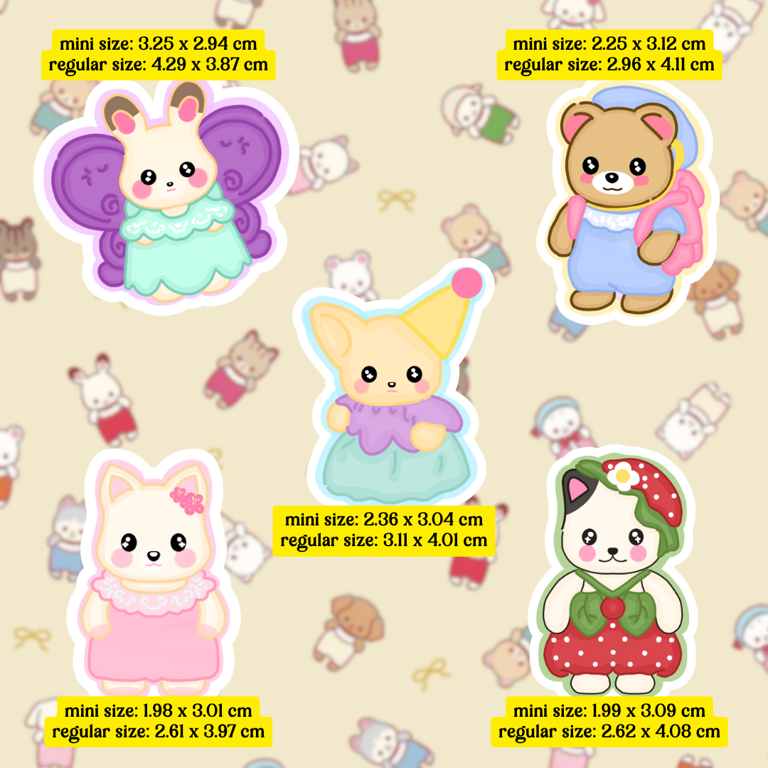 [sticker pack] sylvanian family