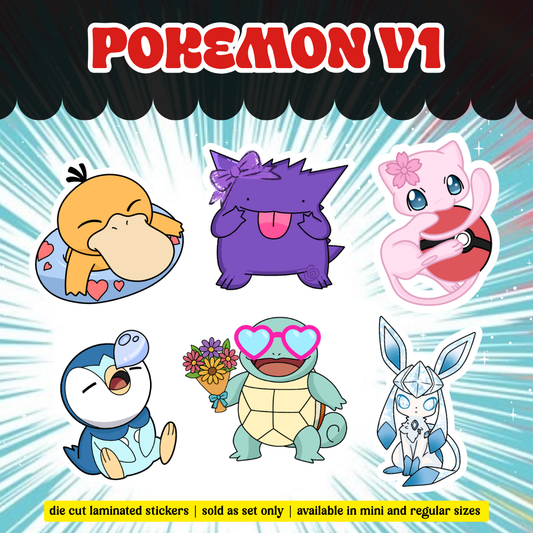 [sticker pack] pokemon v1