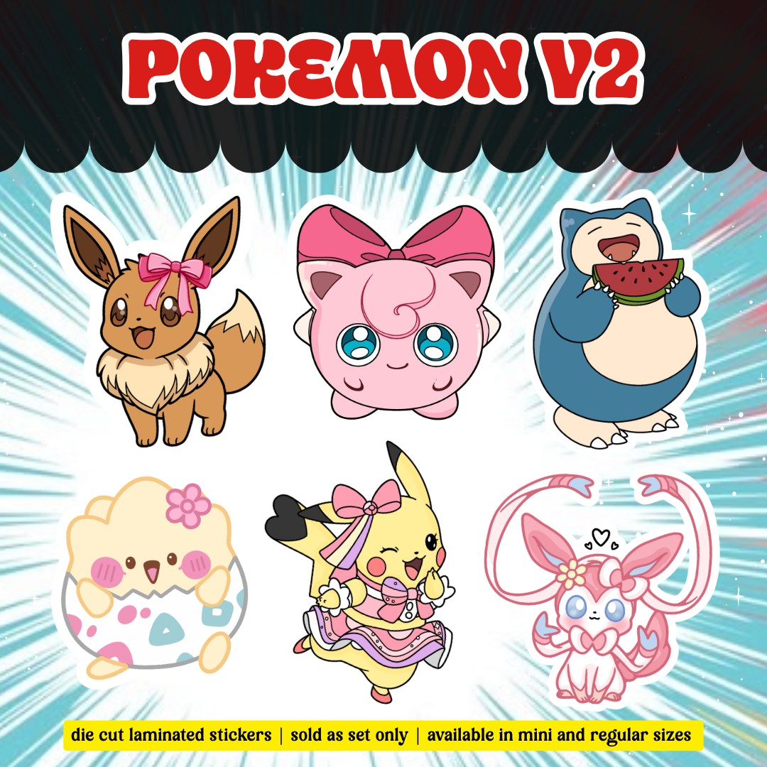 [sticker pack] pokemon v2