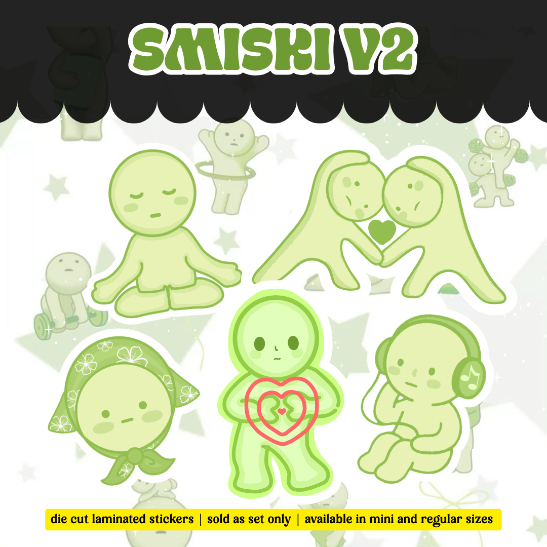 [sticker pack] smiski v2