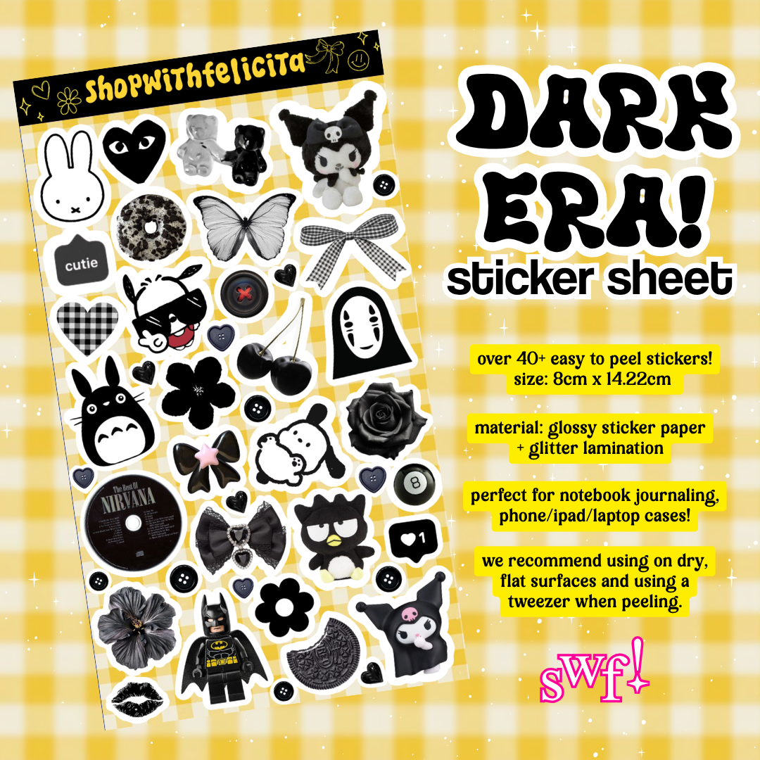 [sticker sheet] dark era!