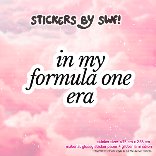 in my formulary one era ⭑.ᐟ