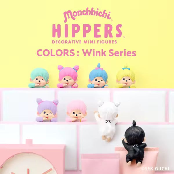 [PREORDER] HIPPERS Monchhichi Colorful Wink Series