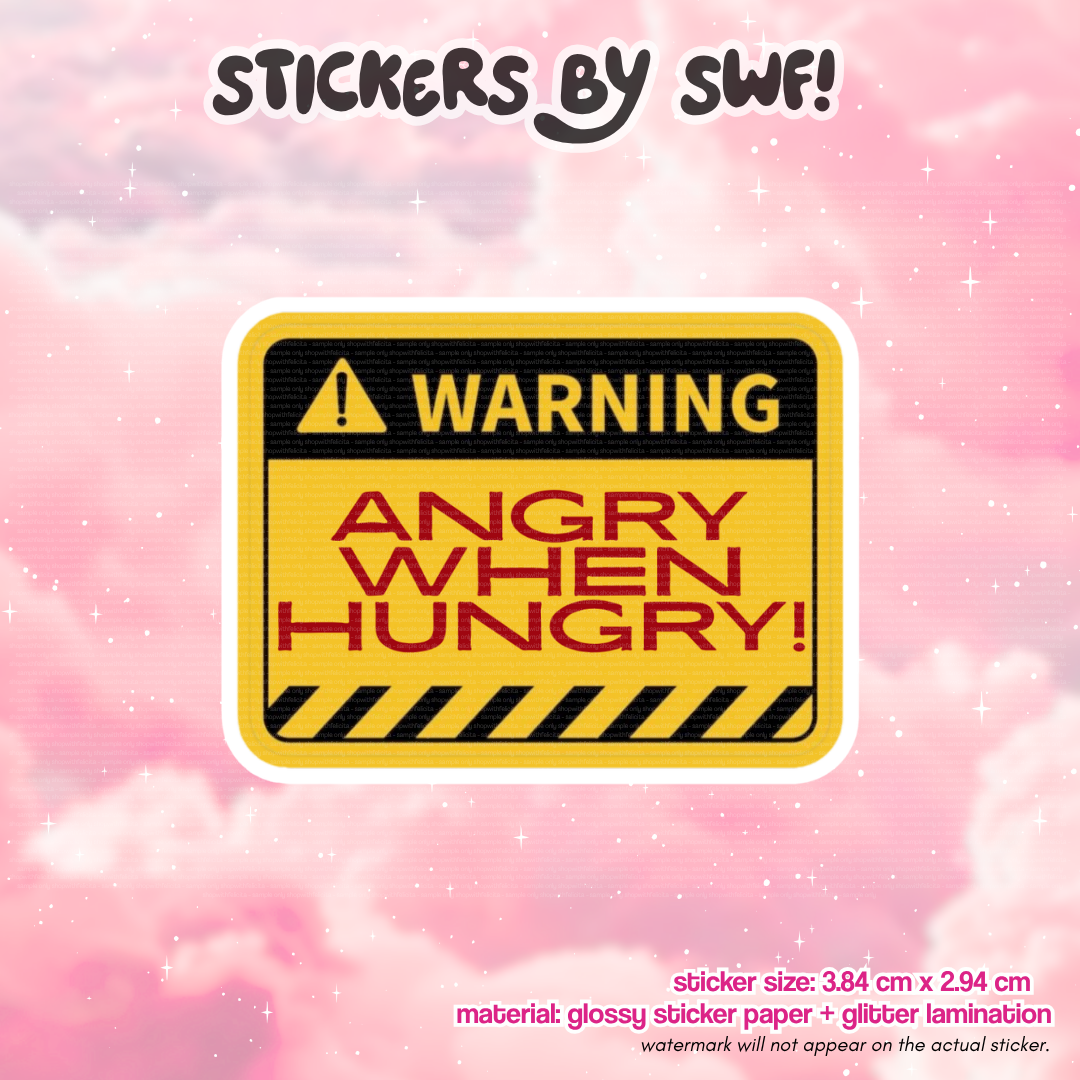 angry when hungry ⭑.ᐟ