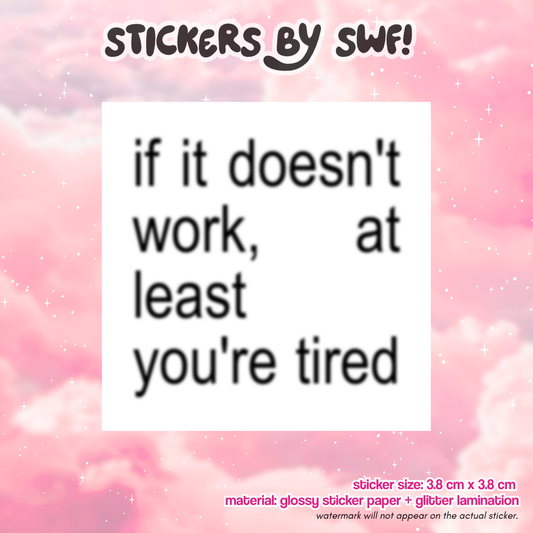 if it doesn't work.. ⭑.ᐟ