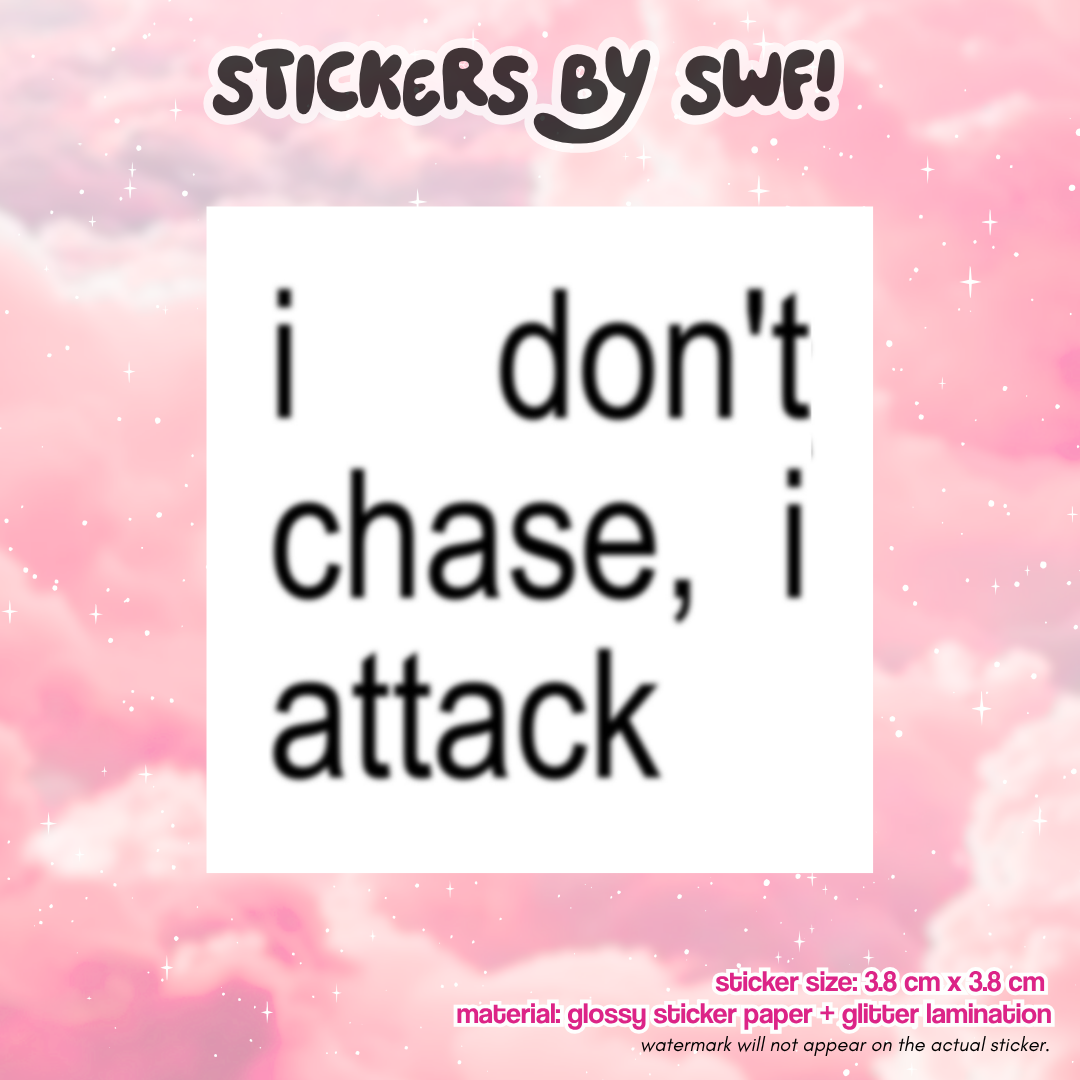 i don't chase.. ⭑.ᐟ