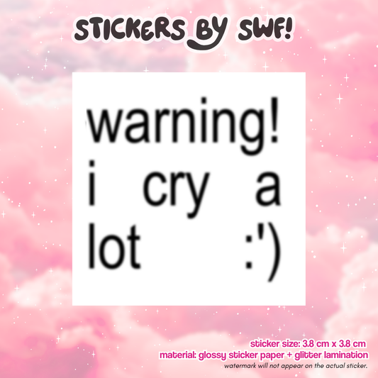 i cry a lot.. ⭑.ᐟ