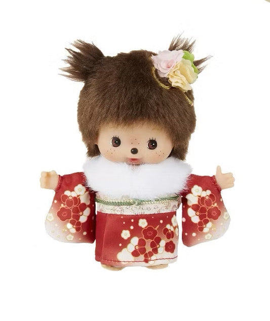 [PREORDER] Monchhichi Kimono Collection - Bebichhichi Plush S Girl