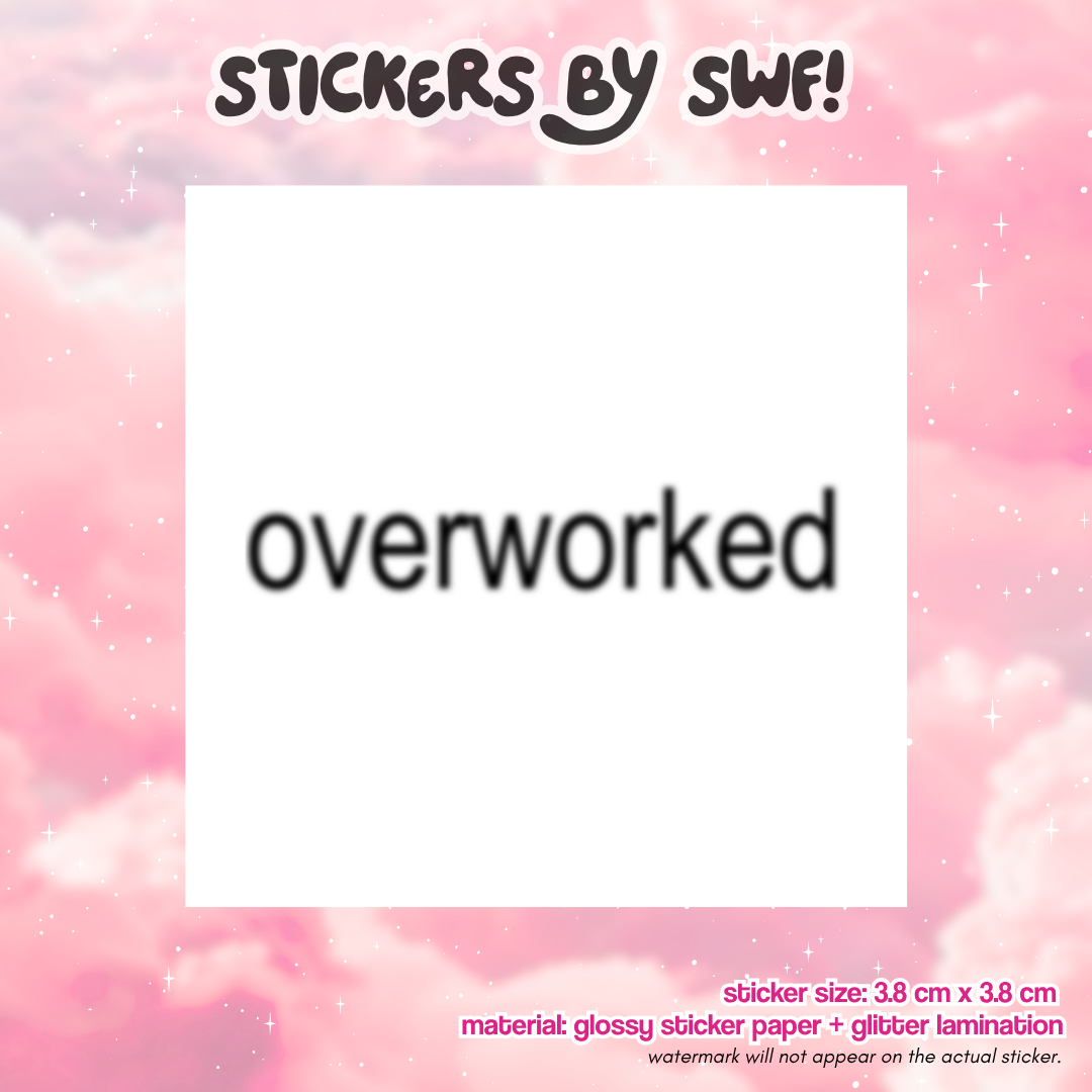 overworked.. ⭑.ᐟ