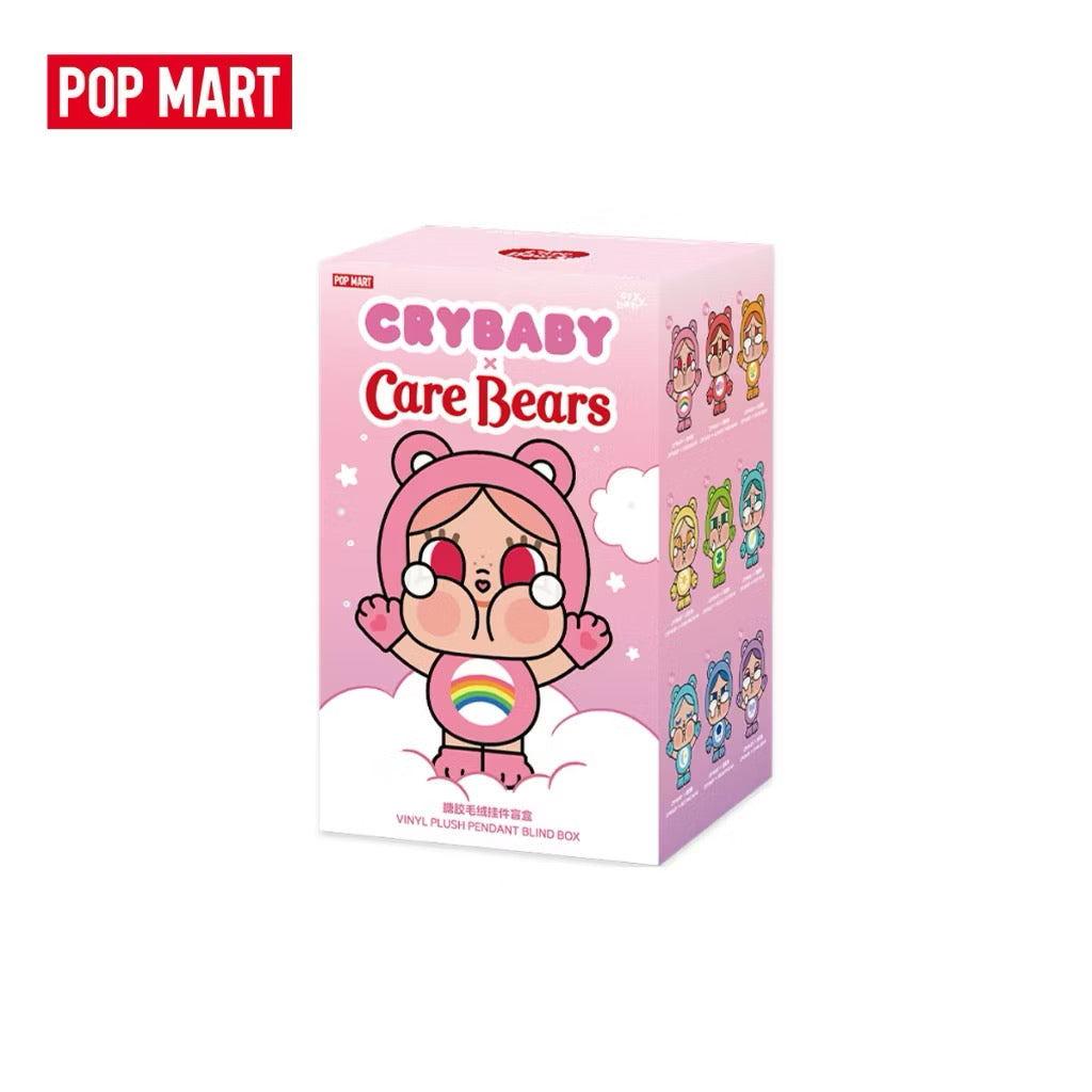 [PREORDER] POP MART CRYBABY × Care Bears Series Vinyl Plush Pendant Blind Box