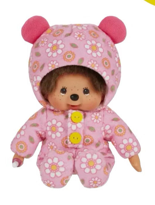 [PREORDER] Monchhichi Print Rompers Plush (PINK)
