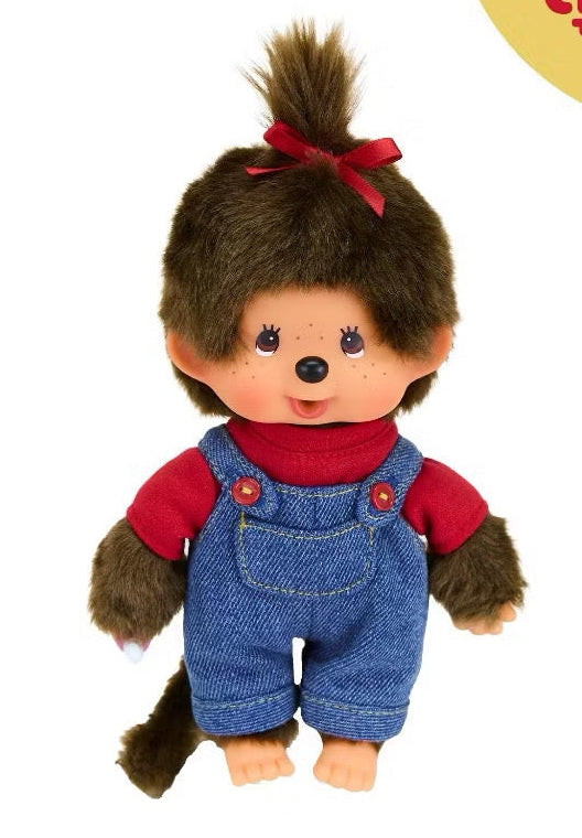 [PREORDER] Monchhichi Overall Plush S Girl